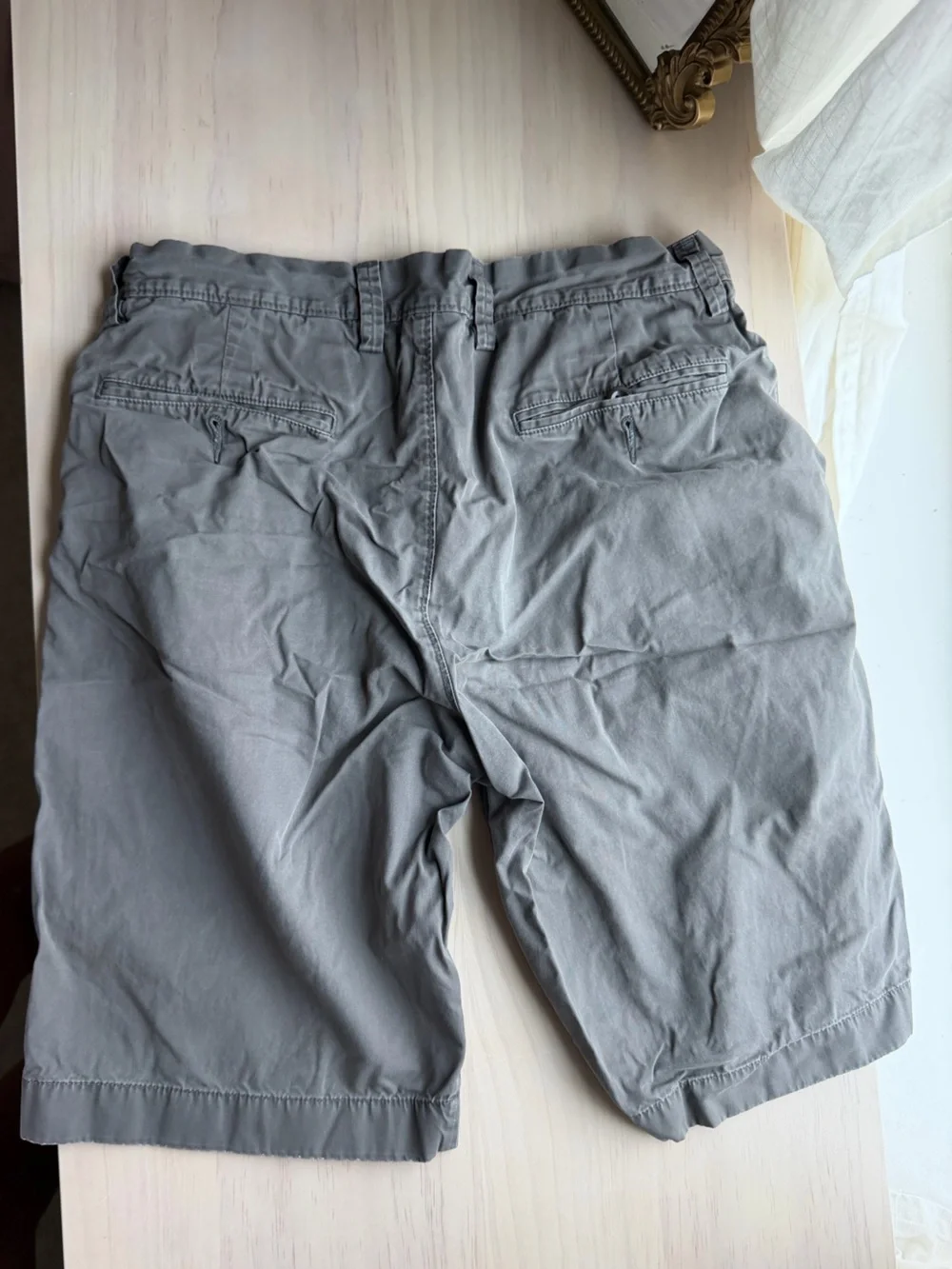 J Crew Men's Club Short Gray Cotton Shorts
